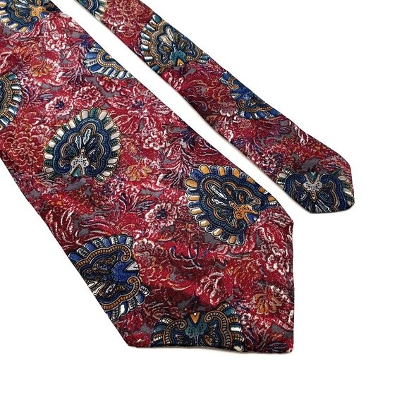 Ambassador Mens Necktie Designer Accessory Office Work Casual Dad Gift - Picture 2 of 5